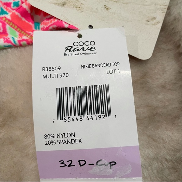 coco rave bandeau swimwear - Picture 5 of 8